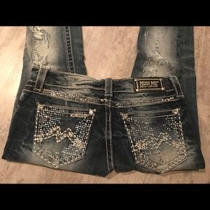 Miss Me "Cuffed Skinny" size 27