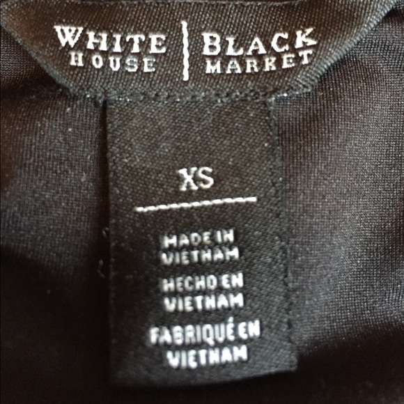 WHBM Dress with faux wrap skirt - Picture 8 of 8