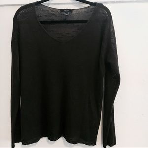 Thin hunter green sweater