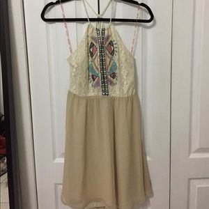 Lace Halter Dress