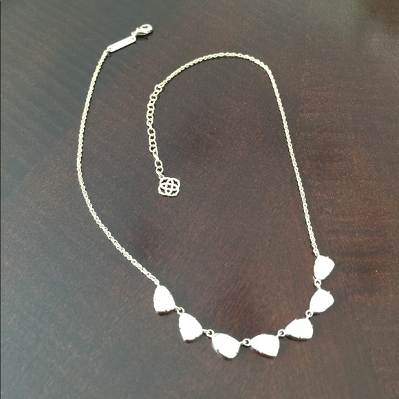 🚫Kendra Scott Iridescent Drusy Necklace - Picture 3 of 4