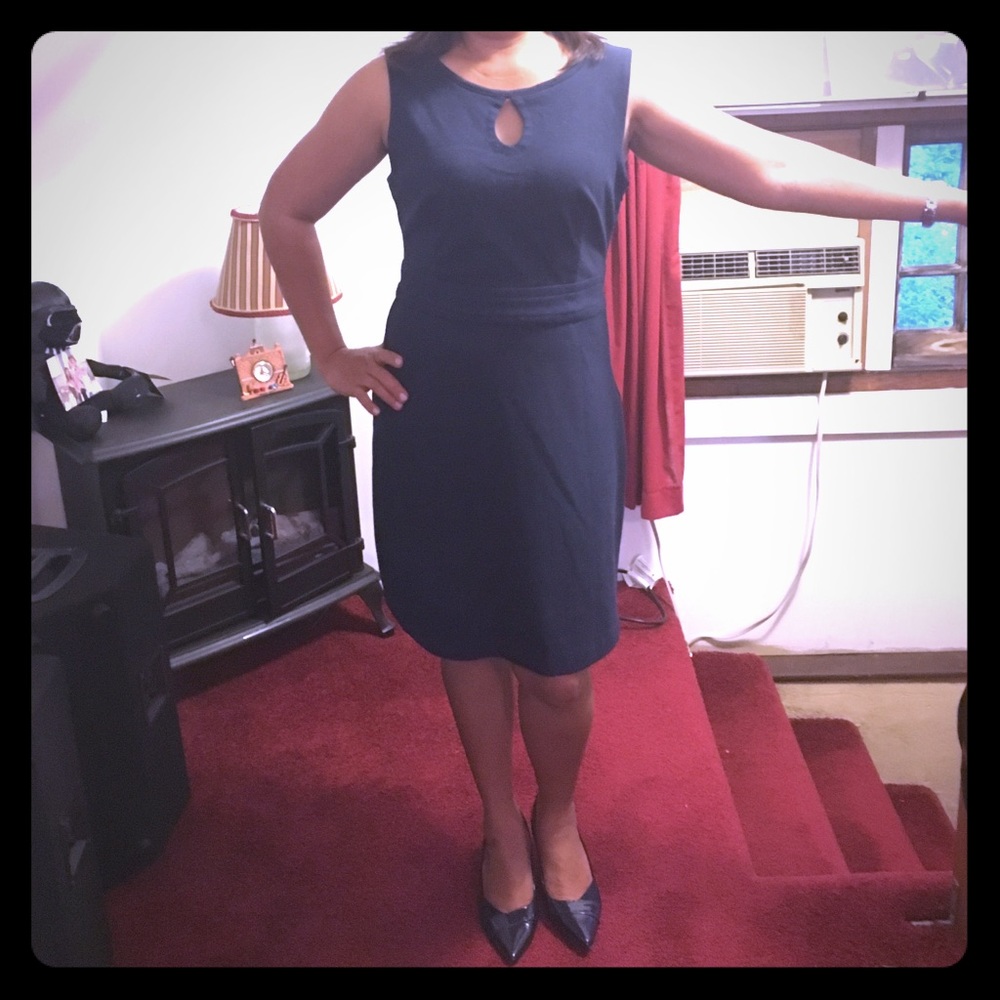 🌸🌺Navy blue Dress🌺🌷