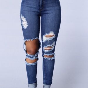 Beach Bum Jeans - High Waisted