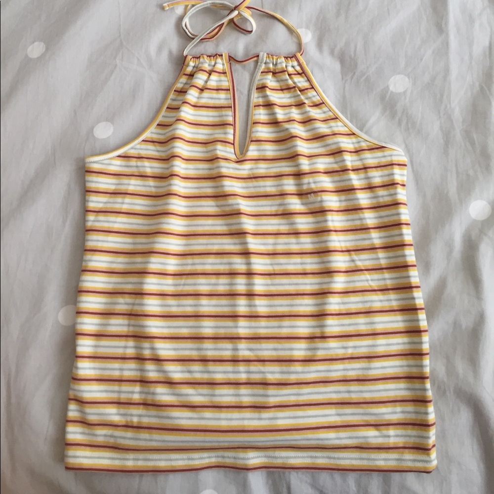 Pacsun striped halter top