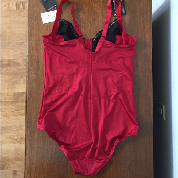 NWT MAIDENFORM firm control lace body briefer 36C - Picture 2 of 4