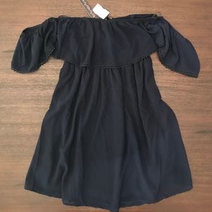 Blue boutique Off The Shoulder Dress