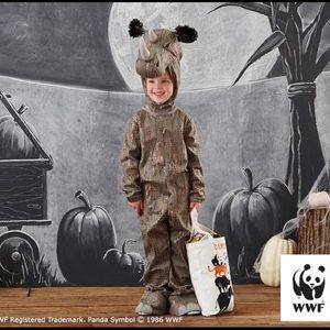 Pottery Barn rhinoceros costume.