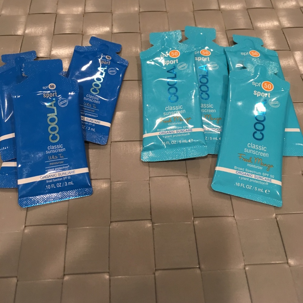 Bundle of COOLA Organic Sunscreen 25 pieces!