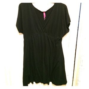Women's Black Short Sleeve Dress Size 3X