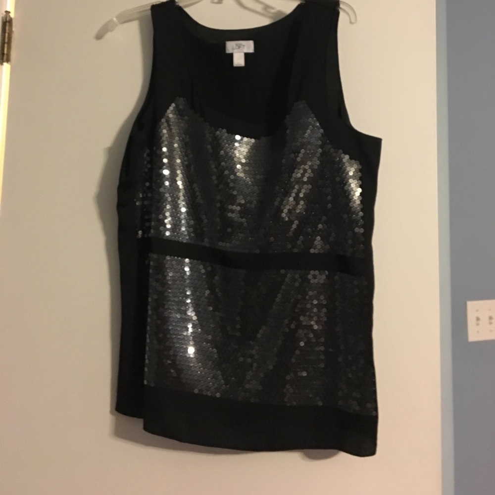 Sequined tank