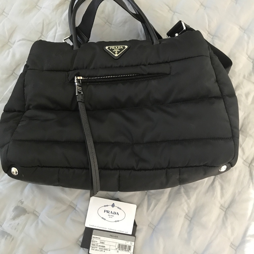 Prada Tesuto Bomber - used once!