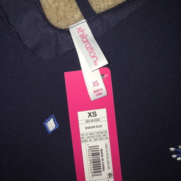 *BRAND NEW* Navy blue floral summer dress - Picture 4 of 4