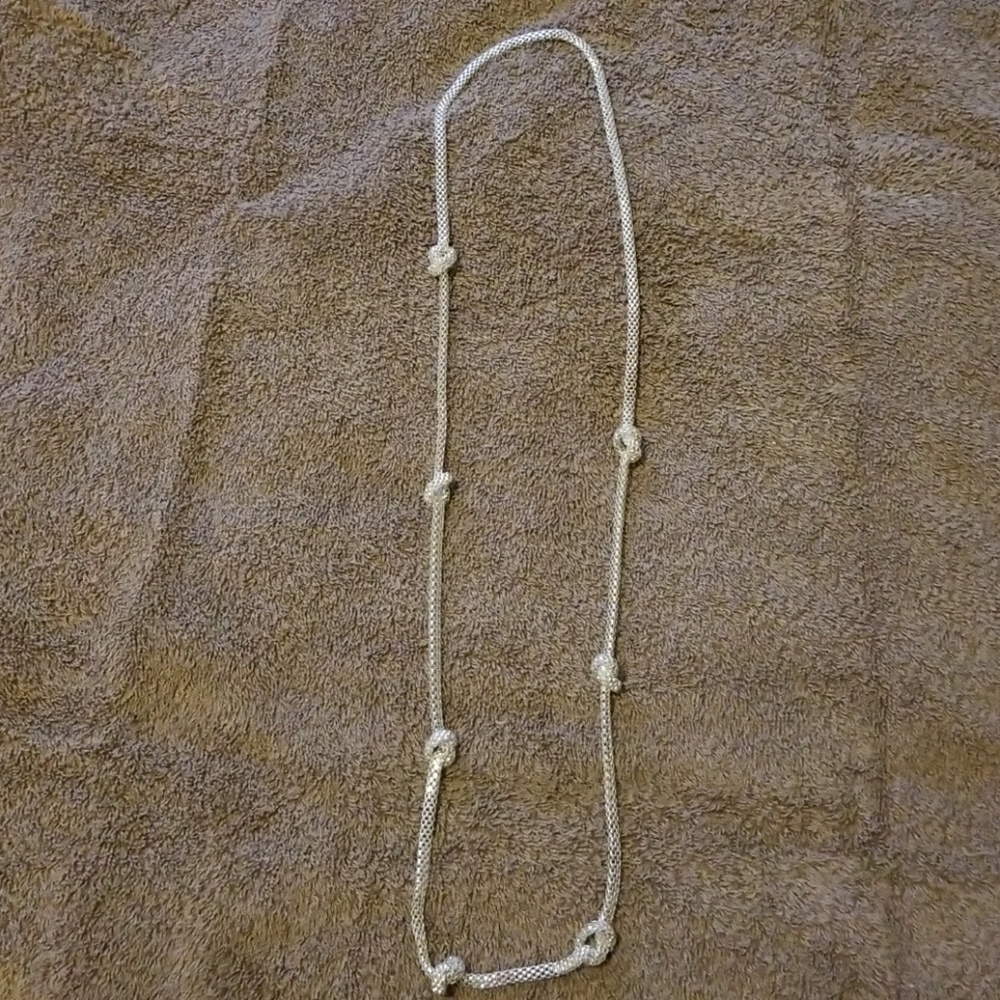 Silver necklace