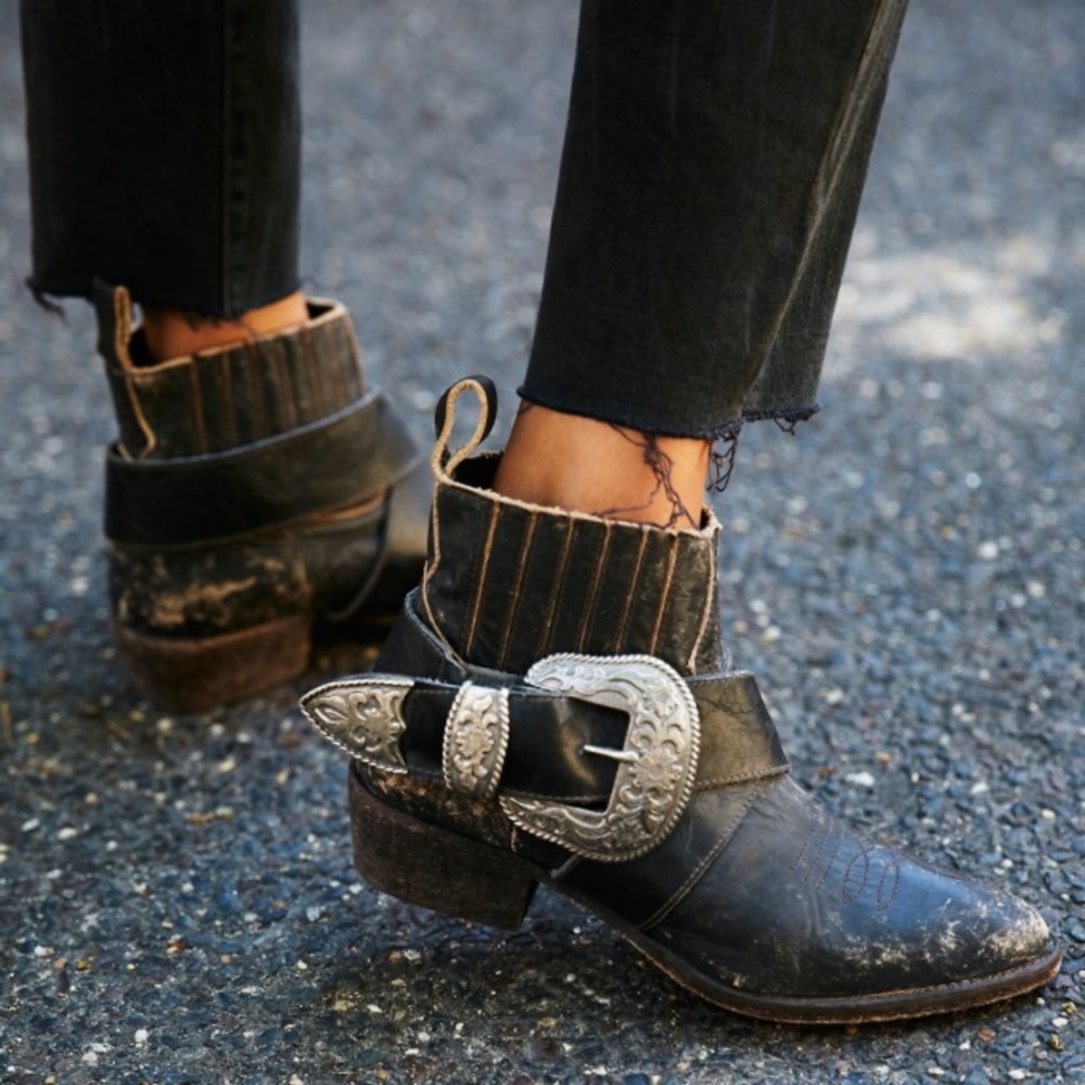 Free People Biker Boots