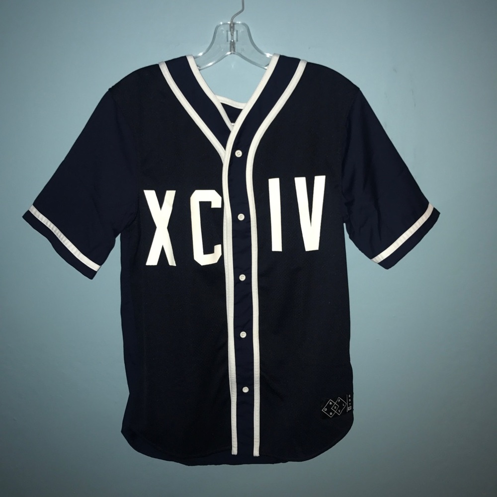 H&M Baseball Button-Up Jersey