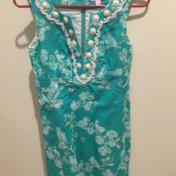 Lilly Pulitzer Adelia dress in birds and bees - Picture 2 of 6