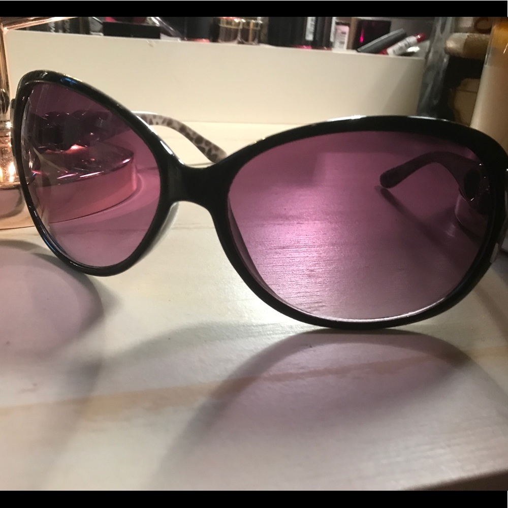 Purple Tinted Sunglasses