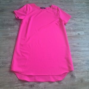 Magenta Shift Dress