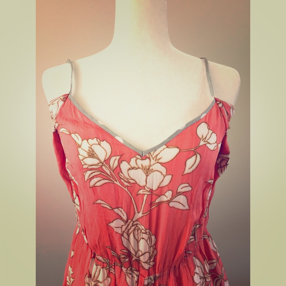 Floral one piece.