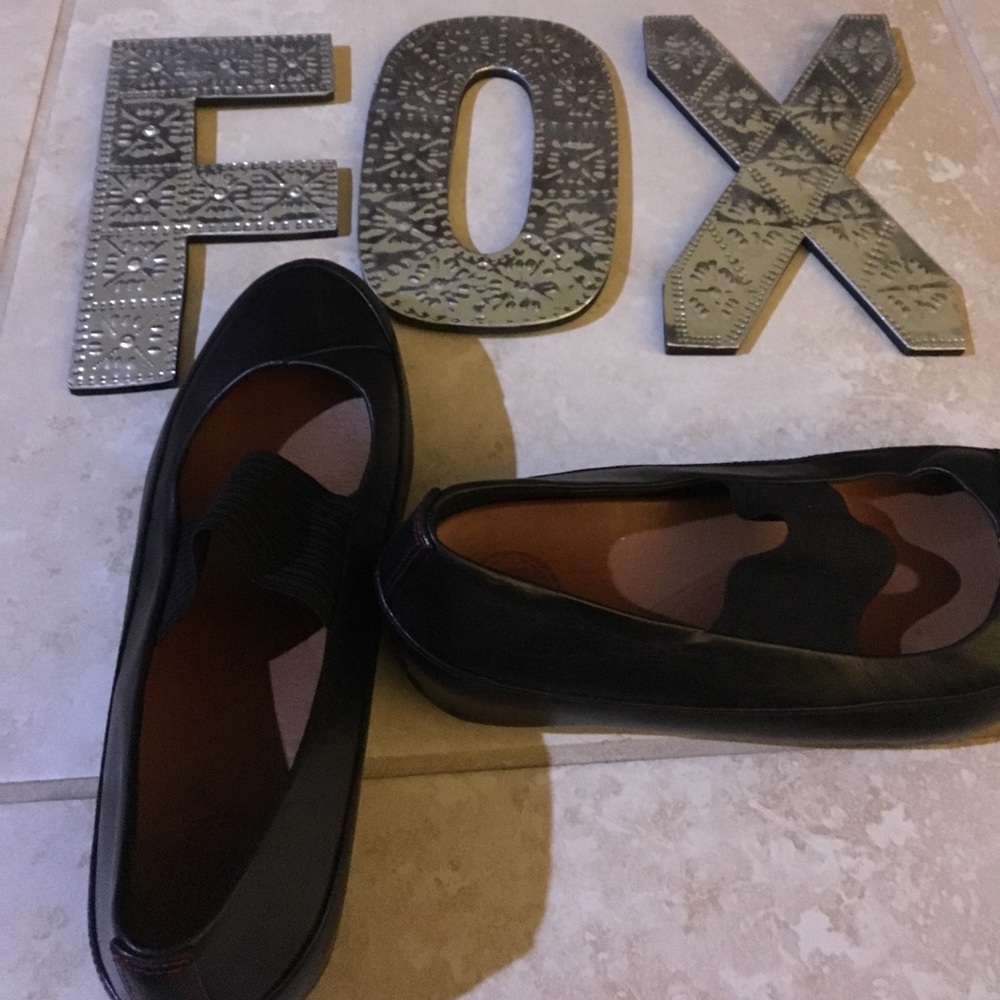 🔥REDUCED🔥 Black Mary Jane style Fit Flops 7.5.