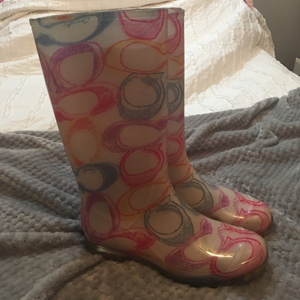 Coach Rain Boots