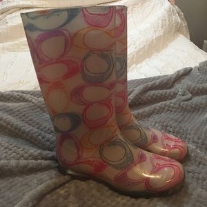 Coach Rain Boots