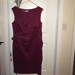 Maroon dress