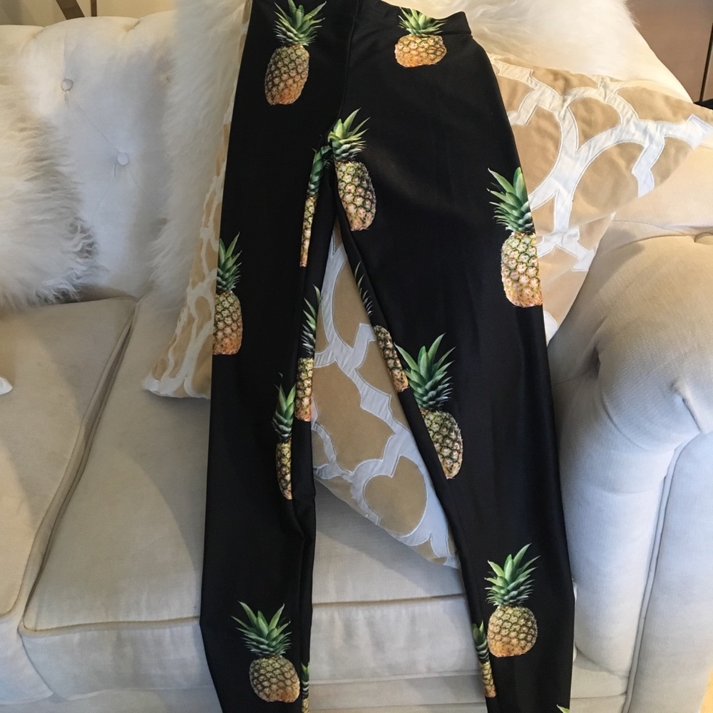 Goldsheep pineapple leggings