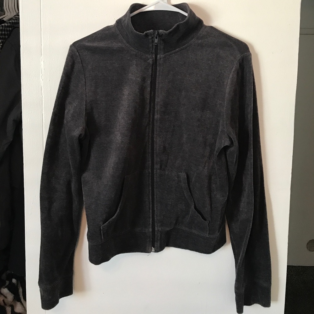 Velour track jacket