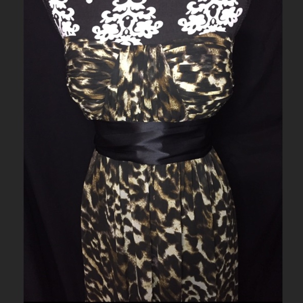 Leopard Print Formal Gown - image 2