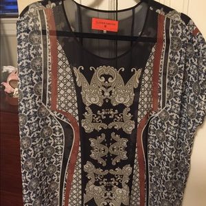 Clover Canyon Sheer Boho Top