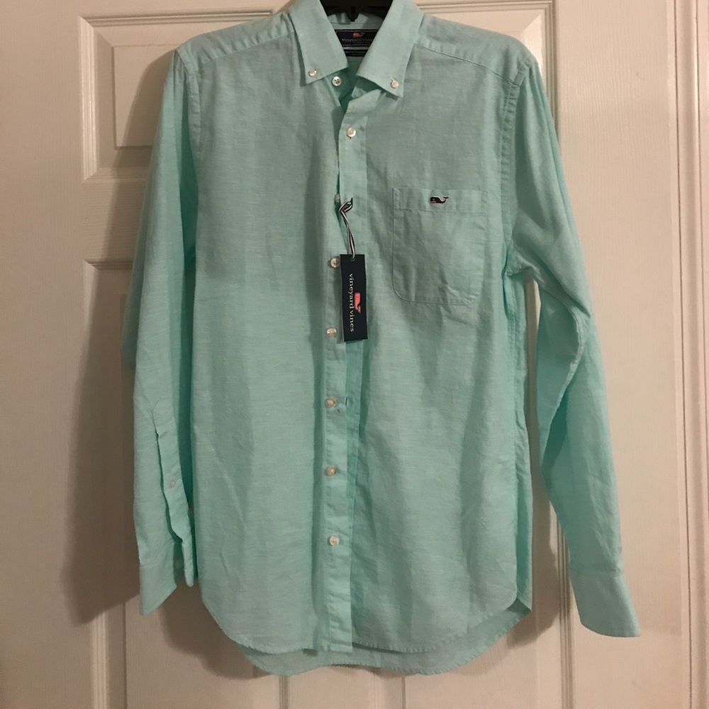Vineyard Vines Linen Tucker Shirt