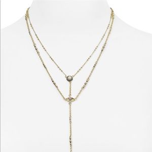 Kendra Scott Colby Y Necklace in Gold