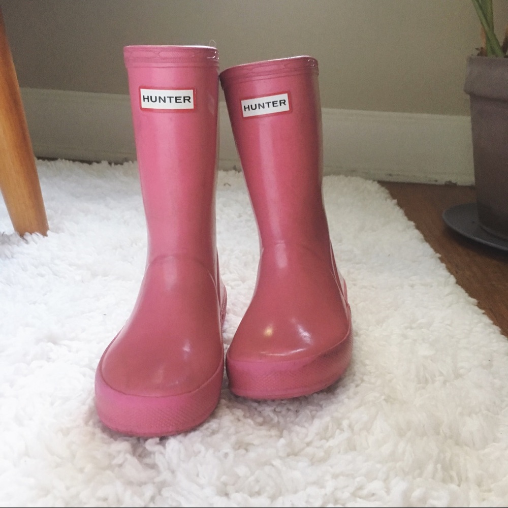 HUNTER original kids first rain boots! 💖🌧☔️