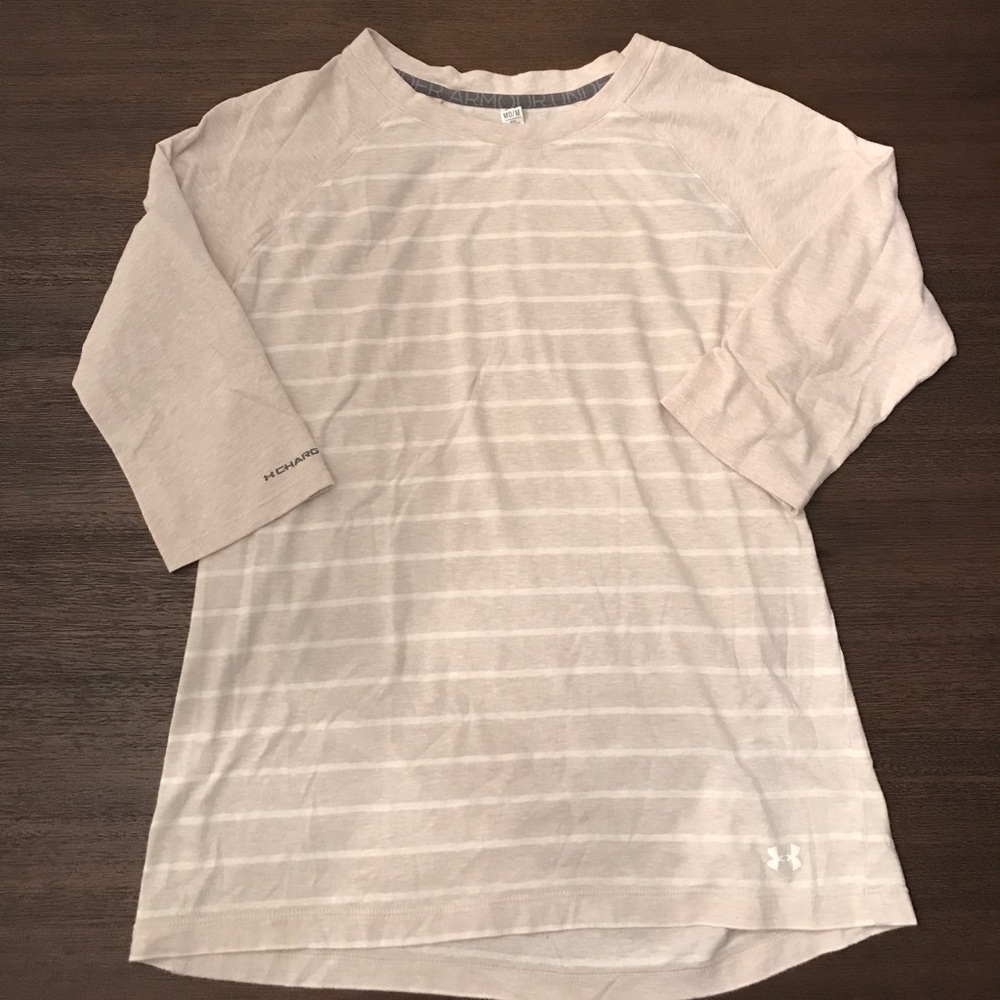 Under Armour 3/4 length heat gear top