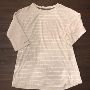 Under Armour 3/4 length heat gear top
