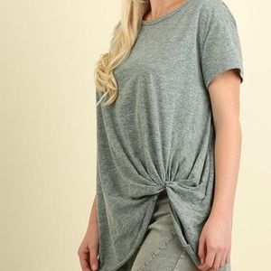 UMGEE Plus Size Gathered Top