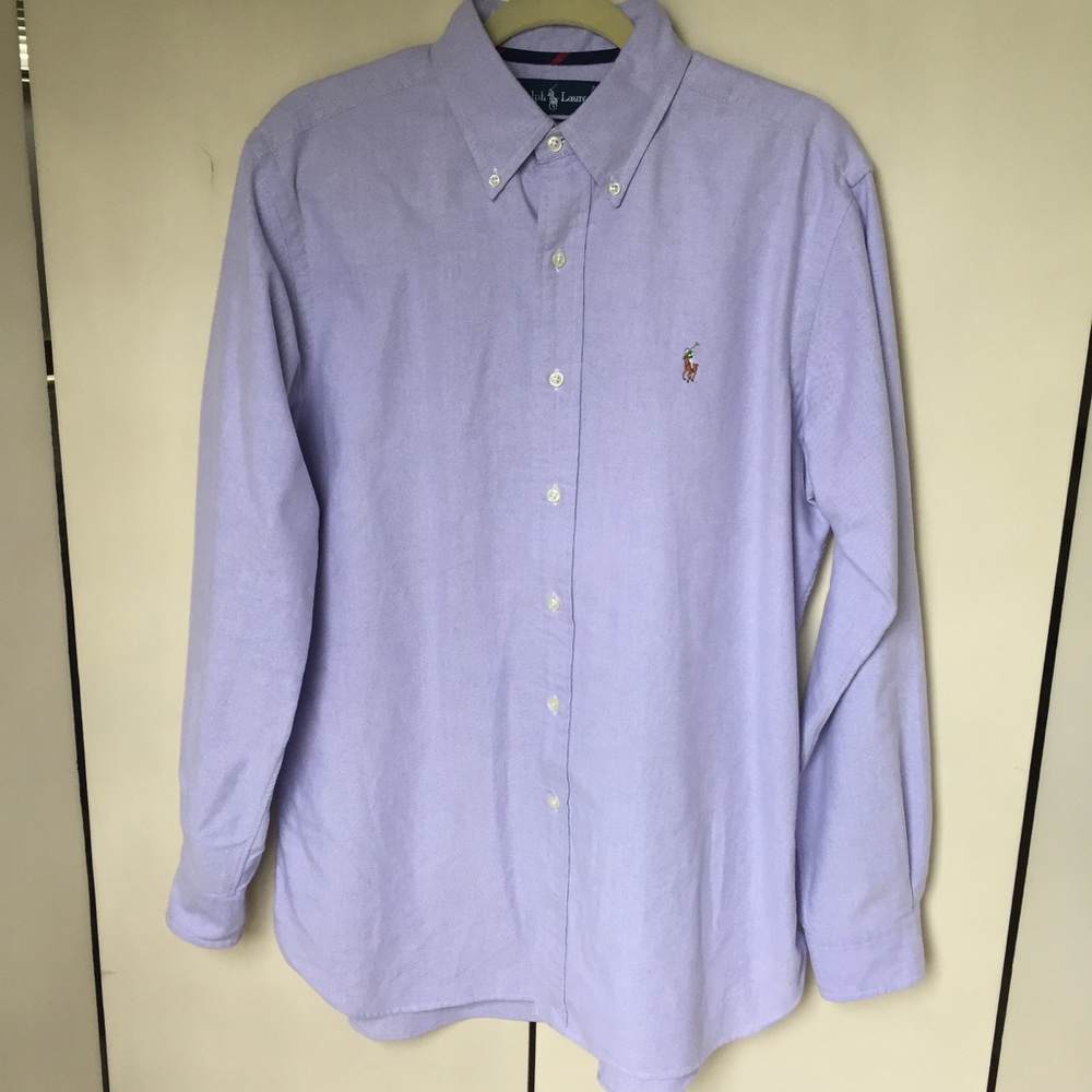 Polo Ralph Lauren Lavender Yarmouth Dress Shirt