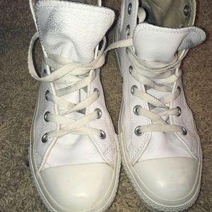 White leather CONVERSE