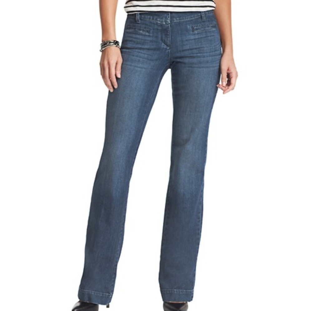 Loft Curvy Fit Trouser Jeans