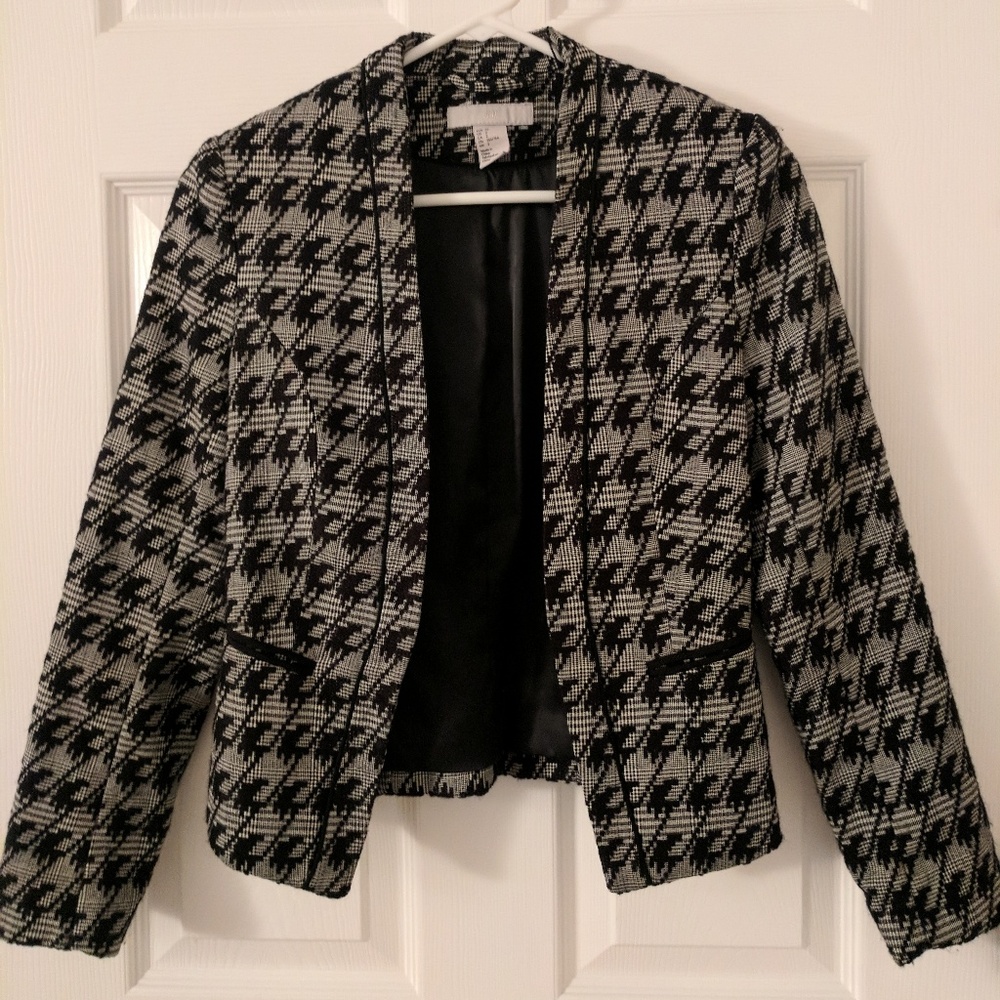 Houndstooth H&M Blazer