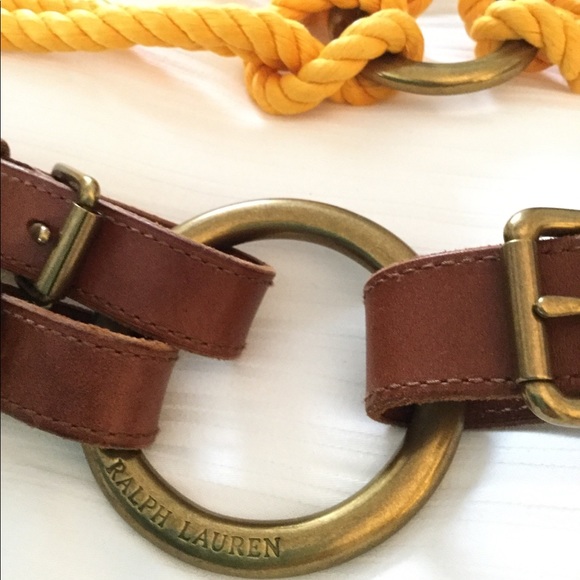 Ralph Lauren Tri-Strap Belt
