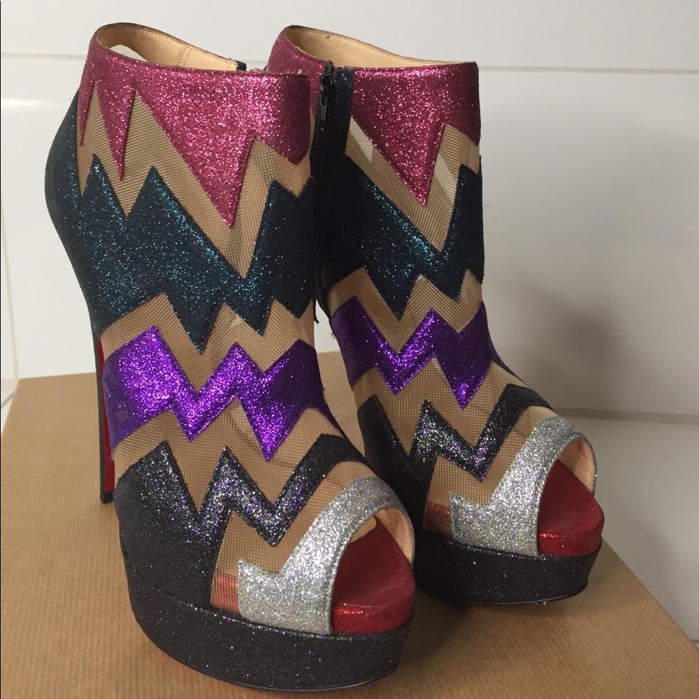 Christian Louboutin Ziggy Glitter Multi