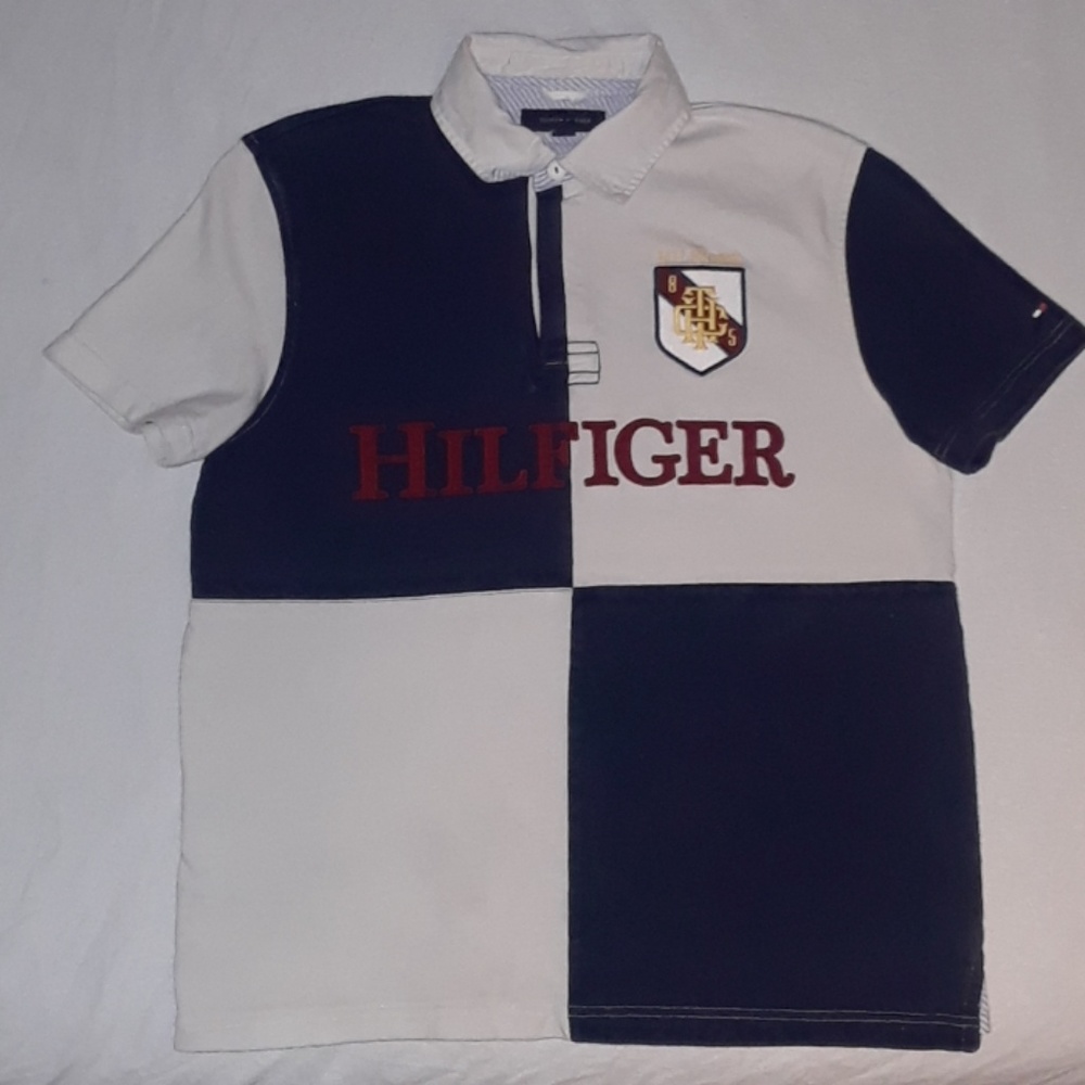 Tommy Hilfiger Spell Out Polo