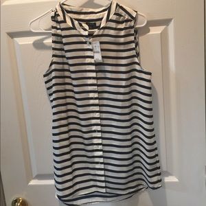 J. Crew striped blouse