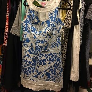 Lilly Pulitzer NWT Jacqueline coastal blue gabby