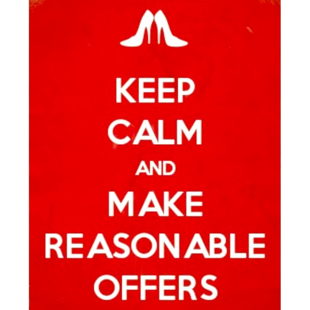 ALL REASONABLE OFFERS ACCEPTED