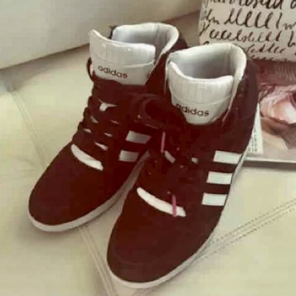 ADIDAS WEDGE SNEAKERS
