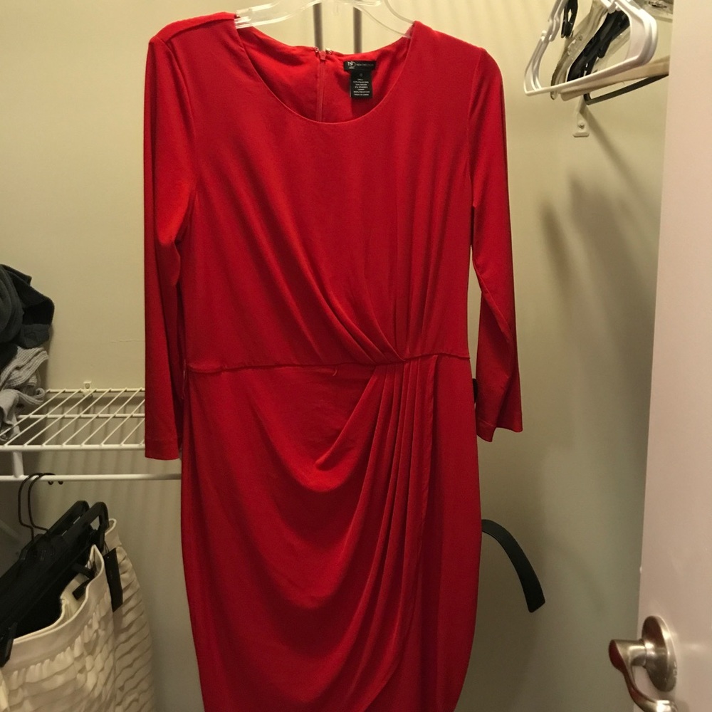 Red dress
