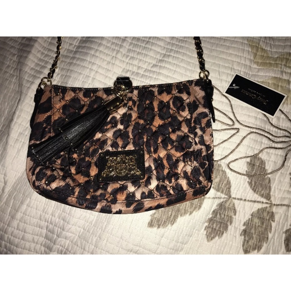 Juicy Couture leopard print brand new crossbody
